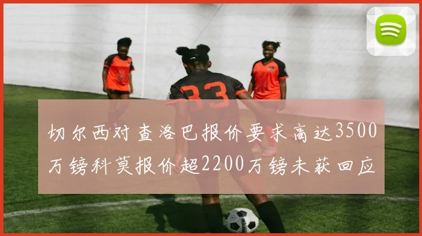切尔西对查洛巴报价要求高达3500万镑科莫报价超2200万镑未获回应